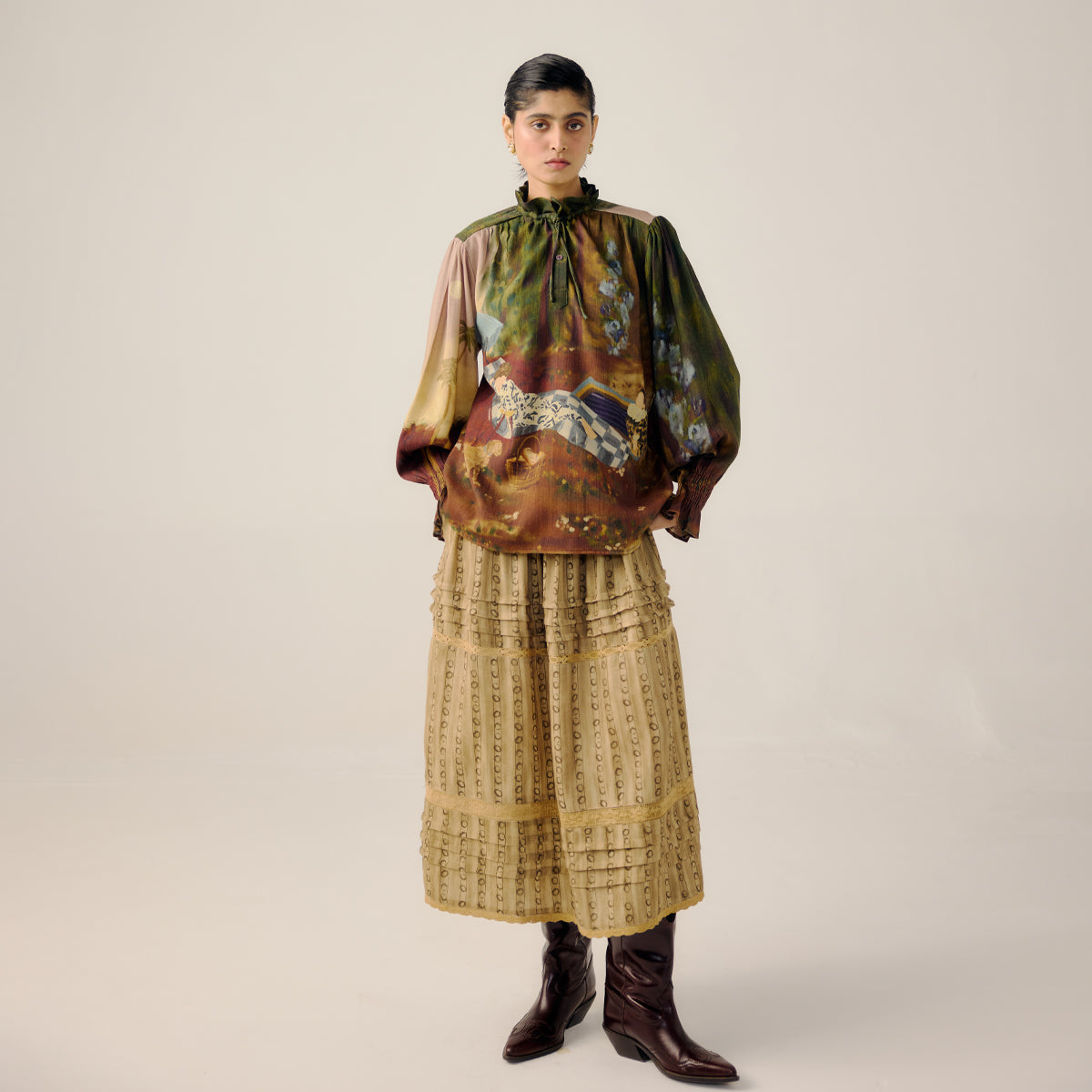 Lakeside Ruffled Top