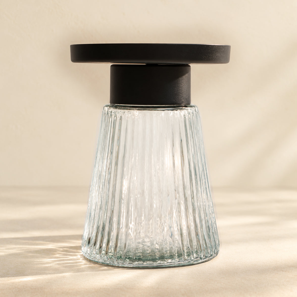 Lumen Candle Holder Medium - Clear
