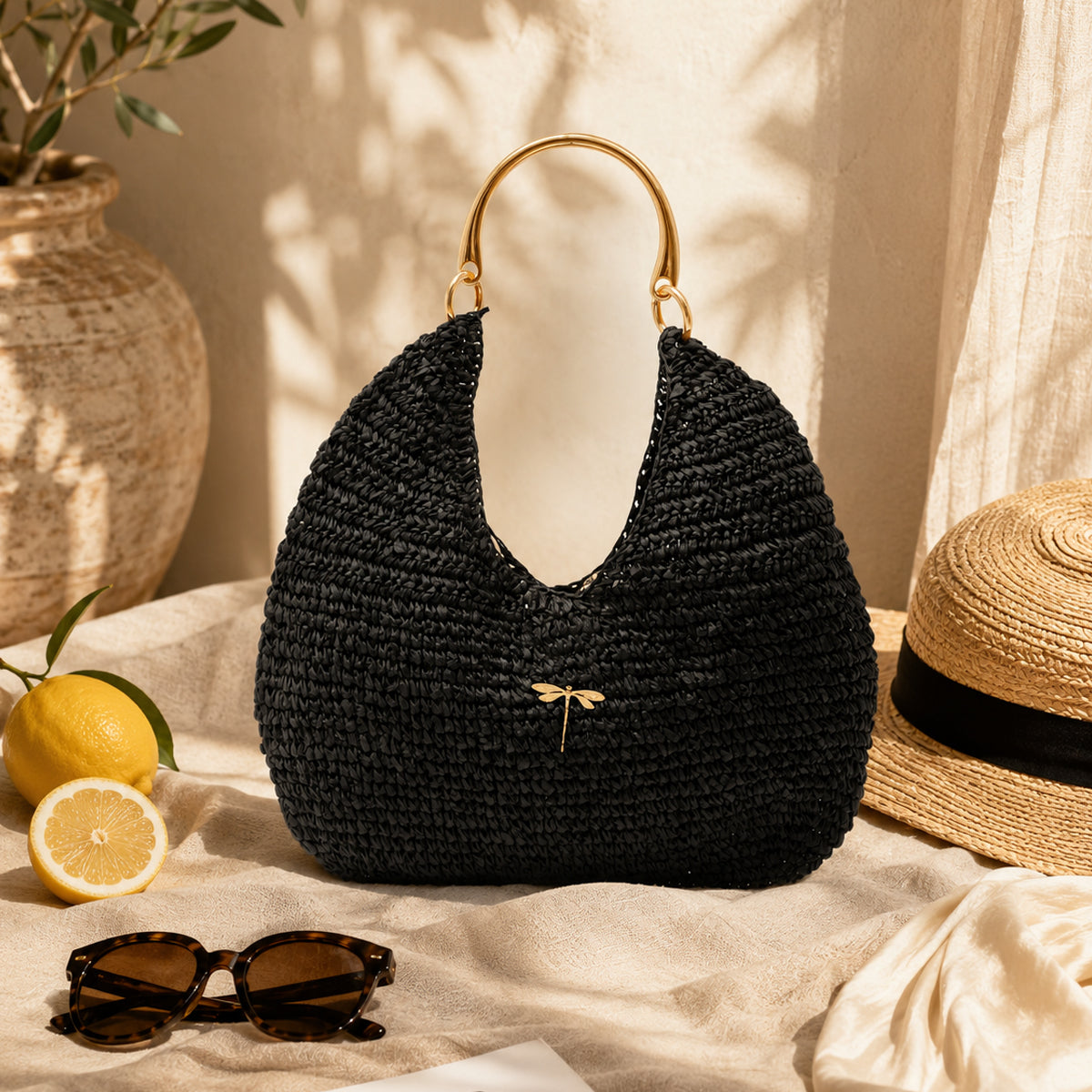 Noir affair hobo Bag
