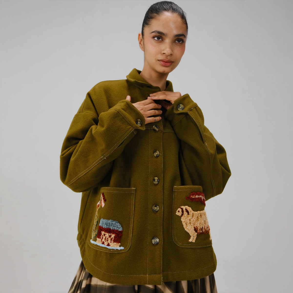 Countryside Emb. Ava Jacket