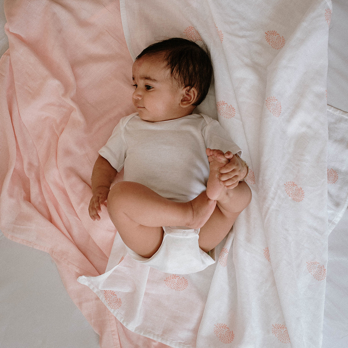 Orchid Muslin Swaddle Set