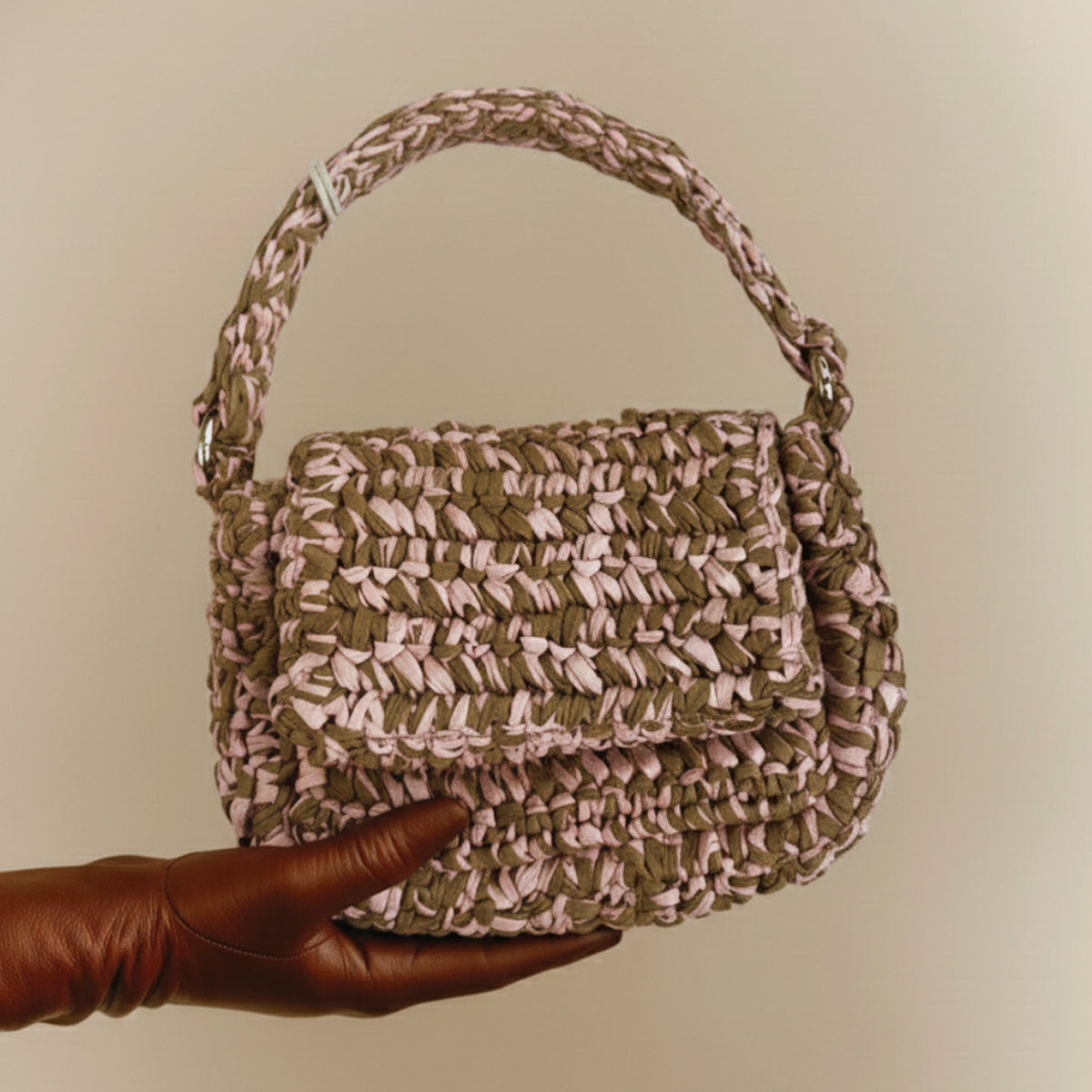 Aranya Handwoven Raffia Bag