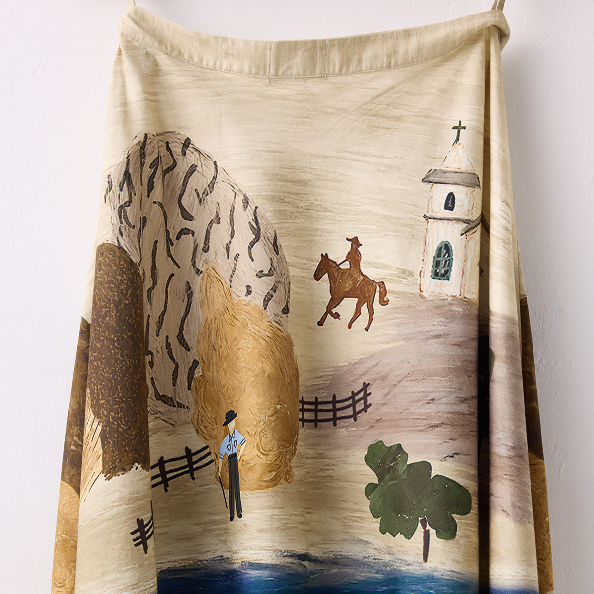 Dali Skirt (Village Print)