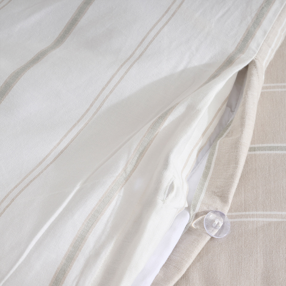 Sage Twinline  | Cotton Bamboo | Chambray | Duvet Cover