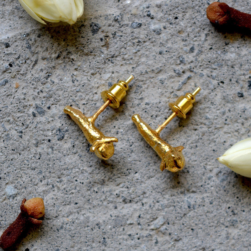 Clove earrings | Gold Plated