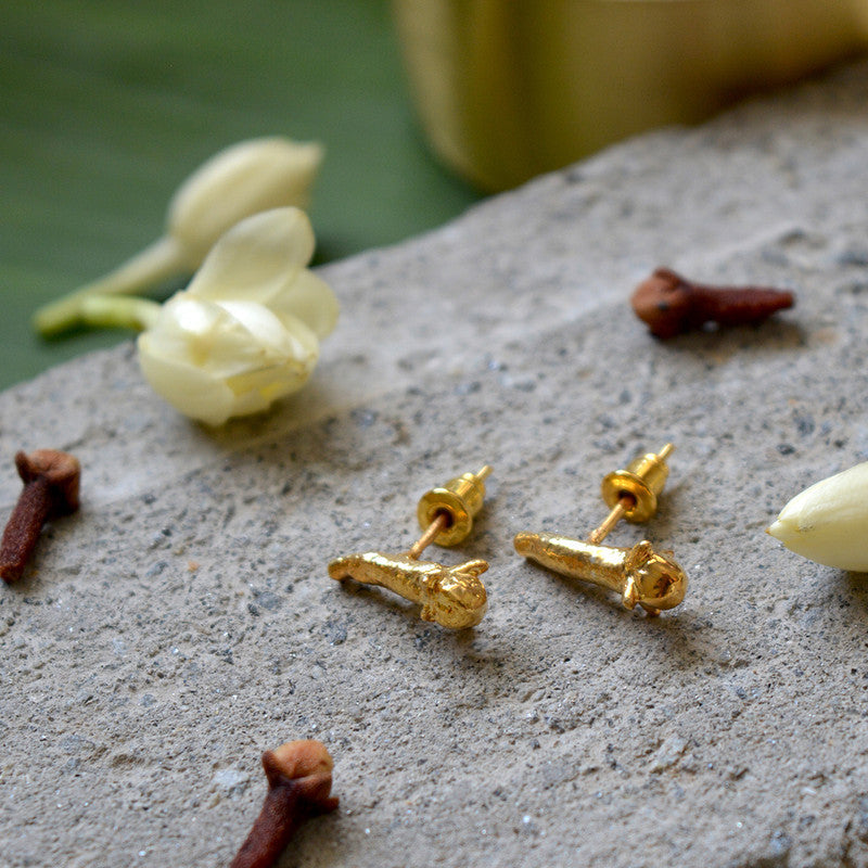 Clove earrings | Gold Plated