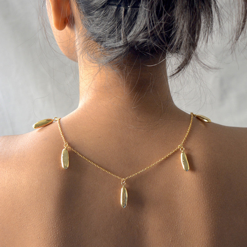 Brass Neckpiece | Gold Plated