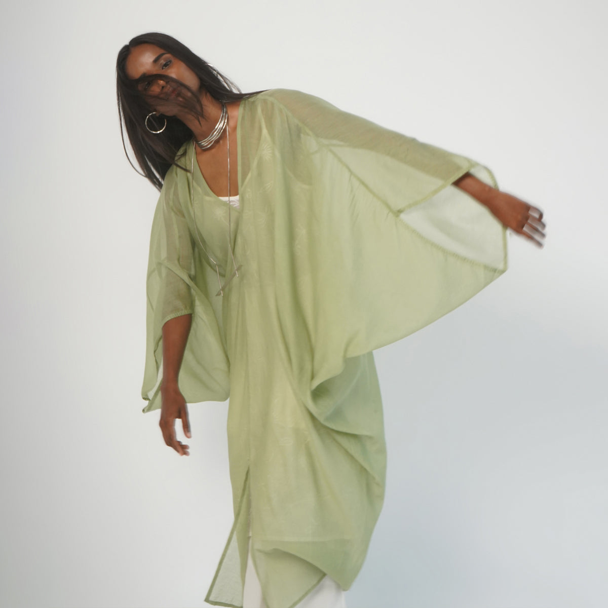 Humming Kaftan - Green