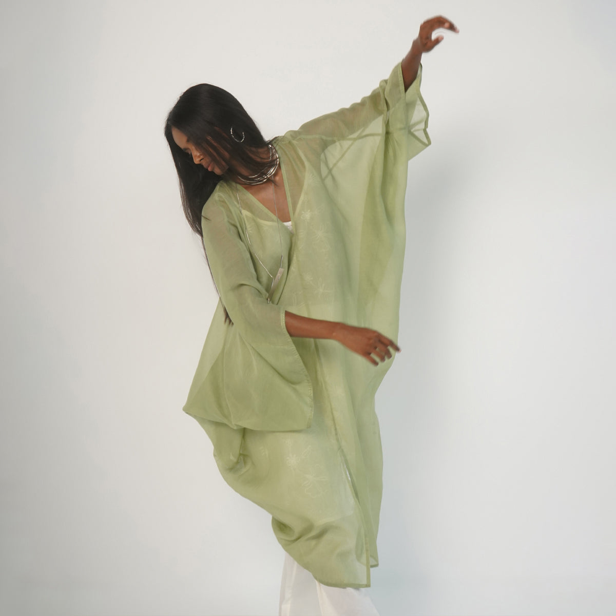 Humming Kaftan - Green