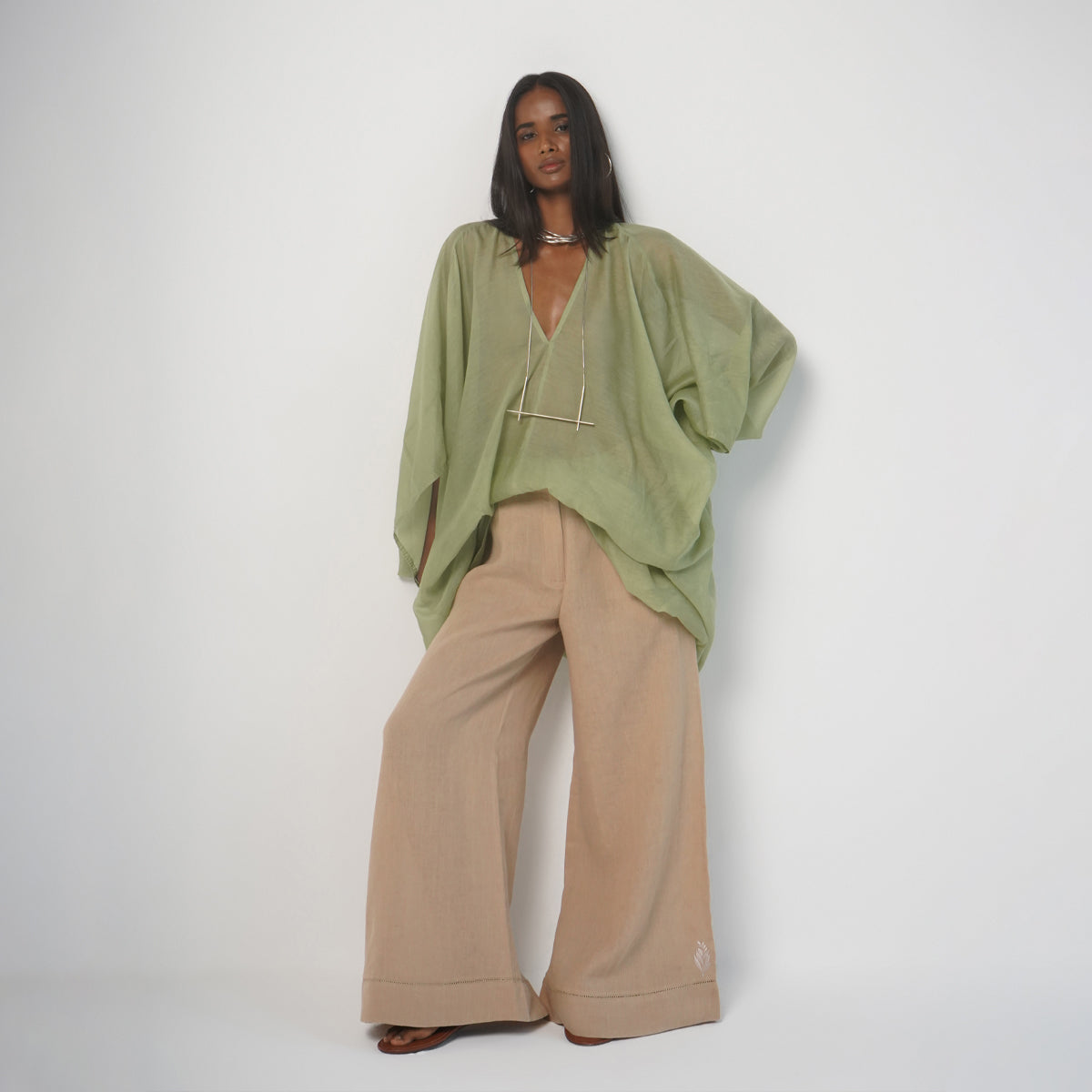 Humming Kaftan - Green
