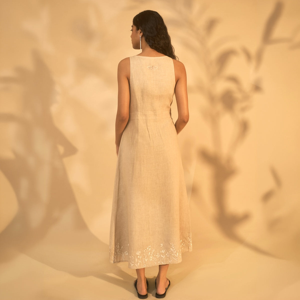 Staple Summer Dress - Brown