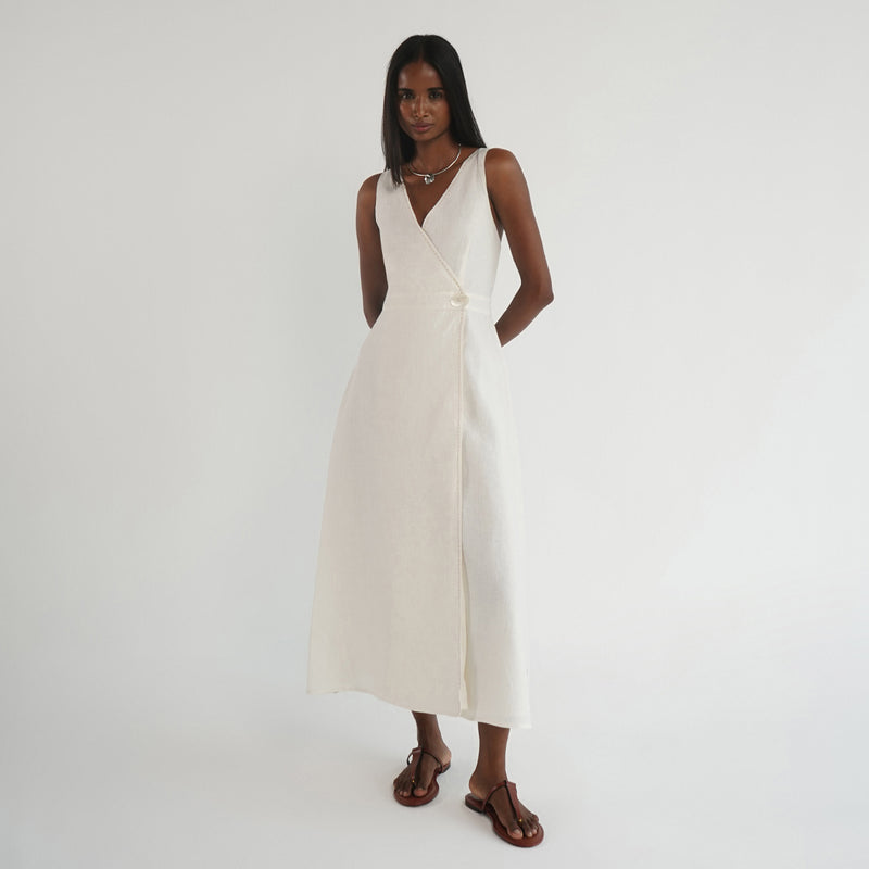 Staple Summer Dress - Ivory