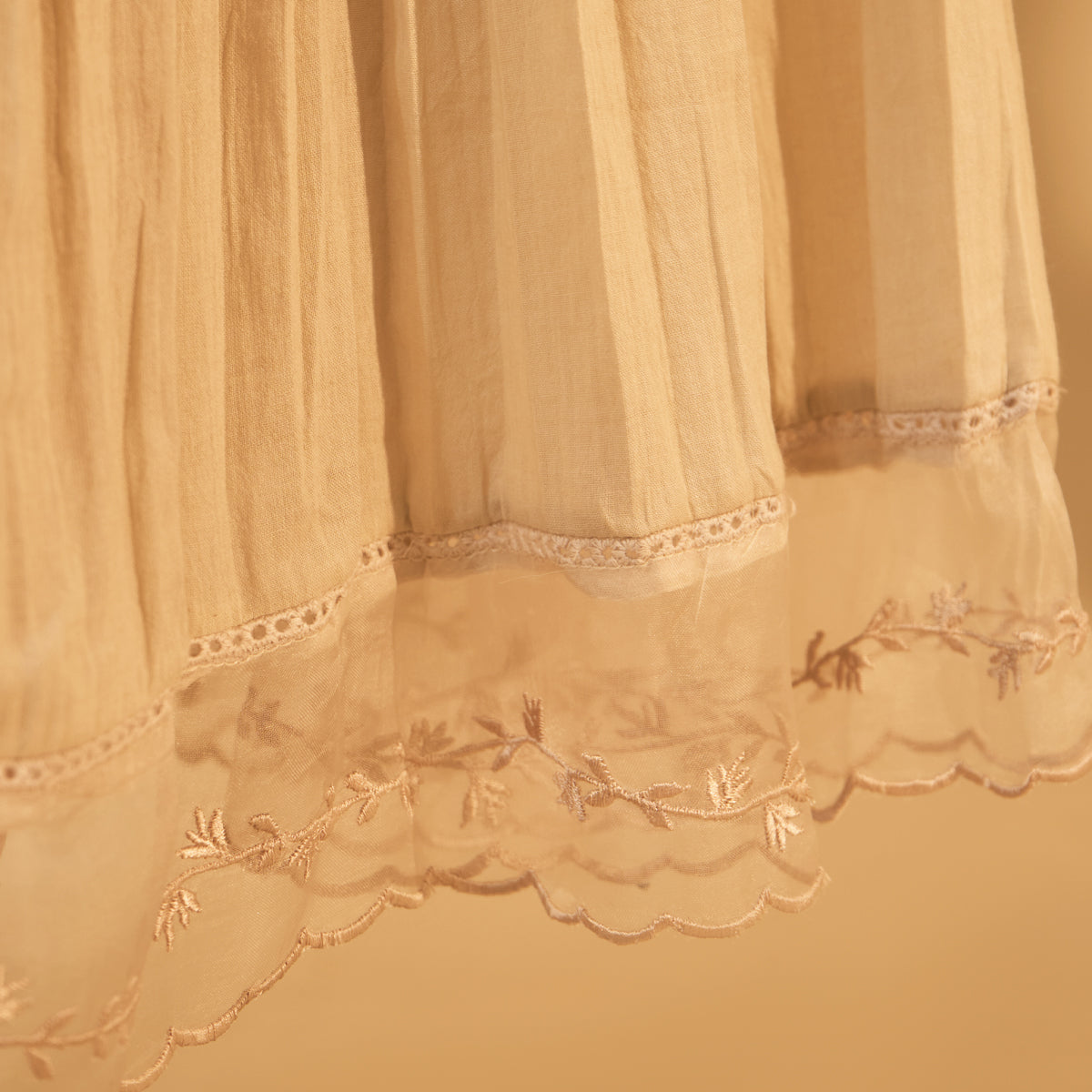 Wildflower Skirt - Beige