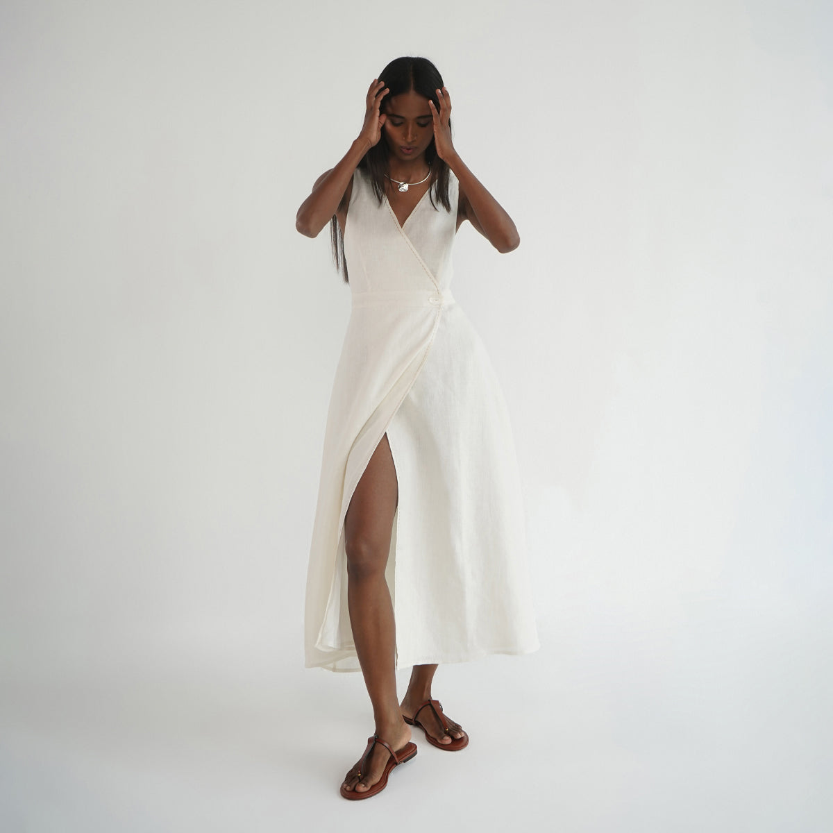 Staple Summer Dress - Ivory