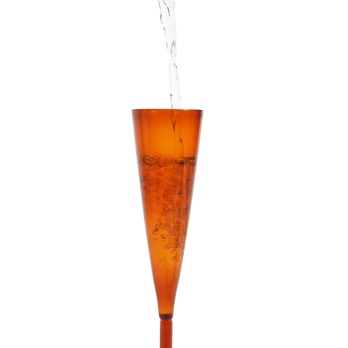 Gleam Champagne Flute (Set of 6) - Amber