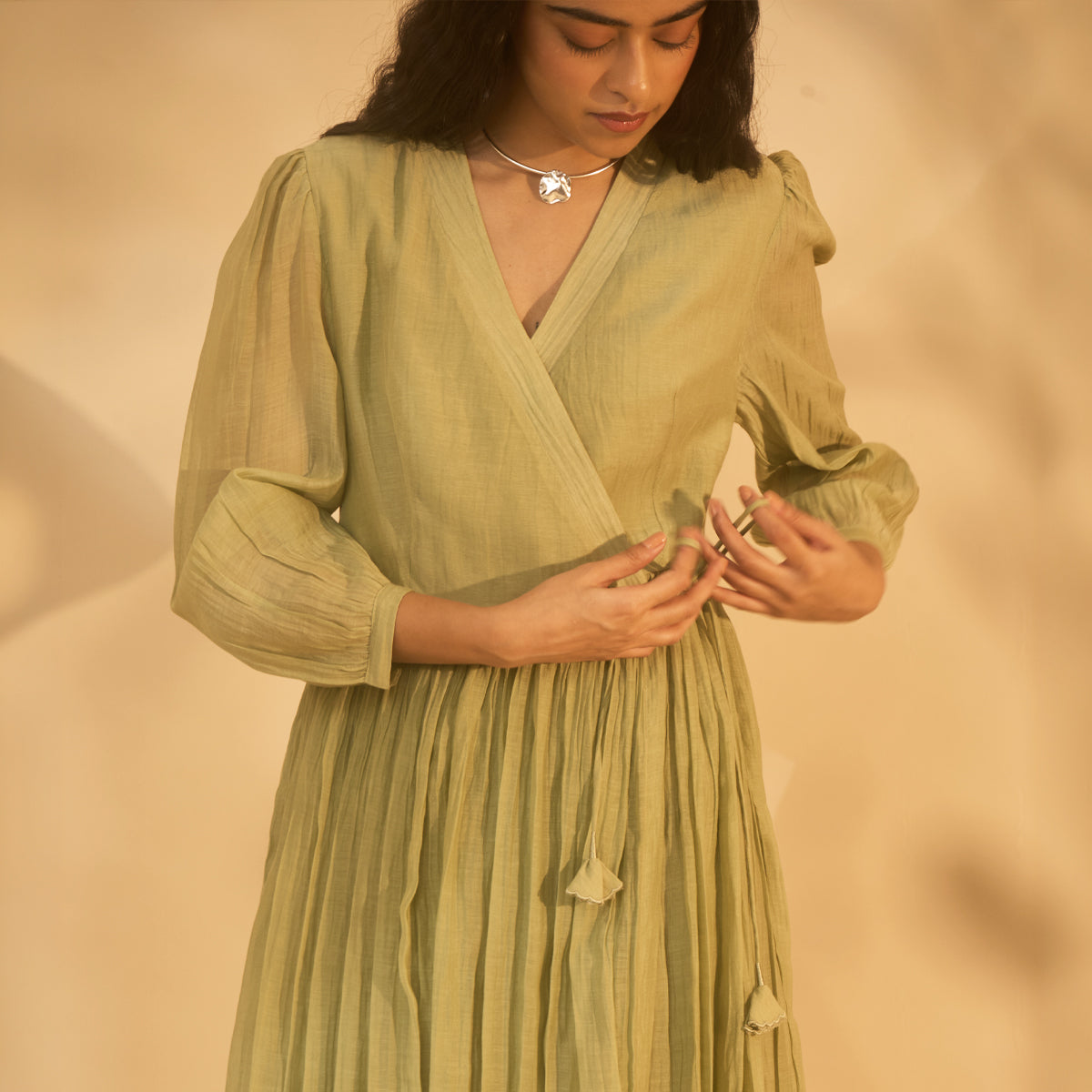 Humming Kurta- Green