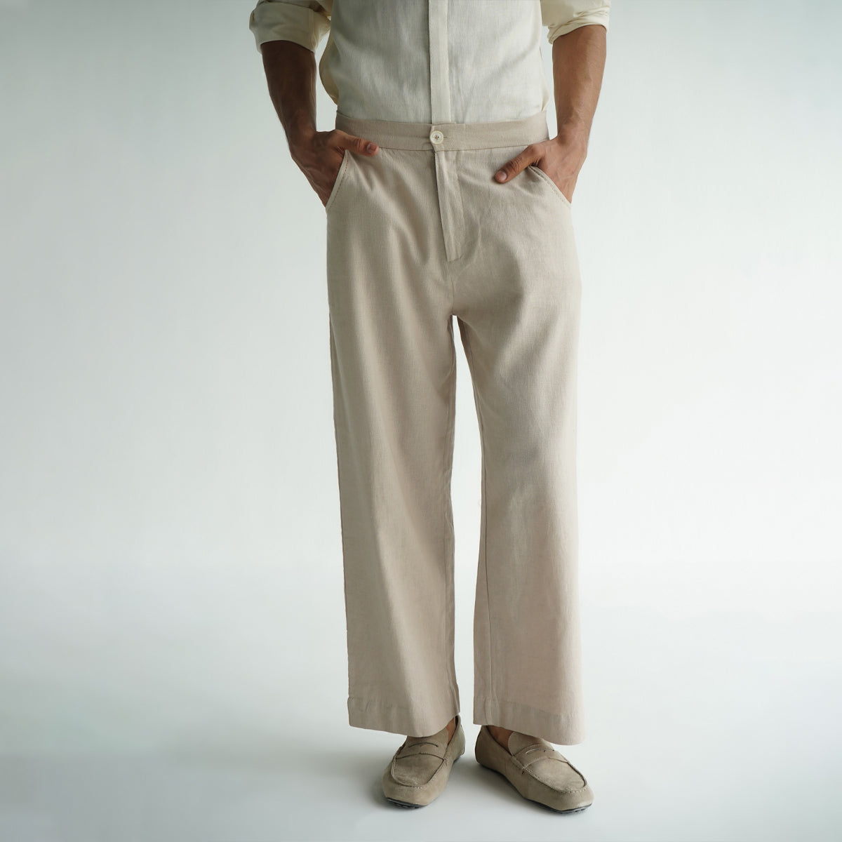 Staple Pants -Beige