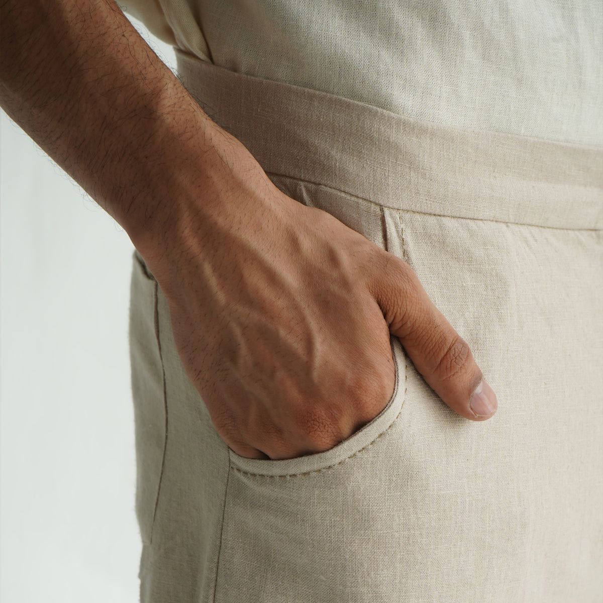 Staple Pants -Beige