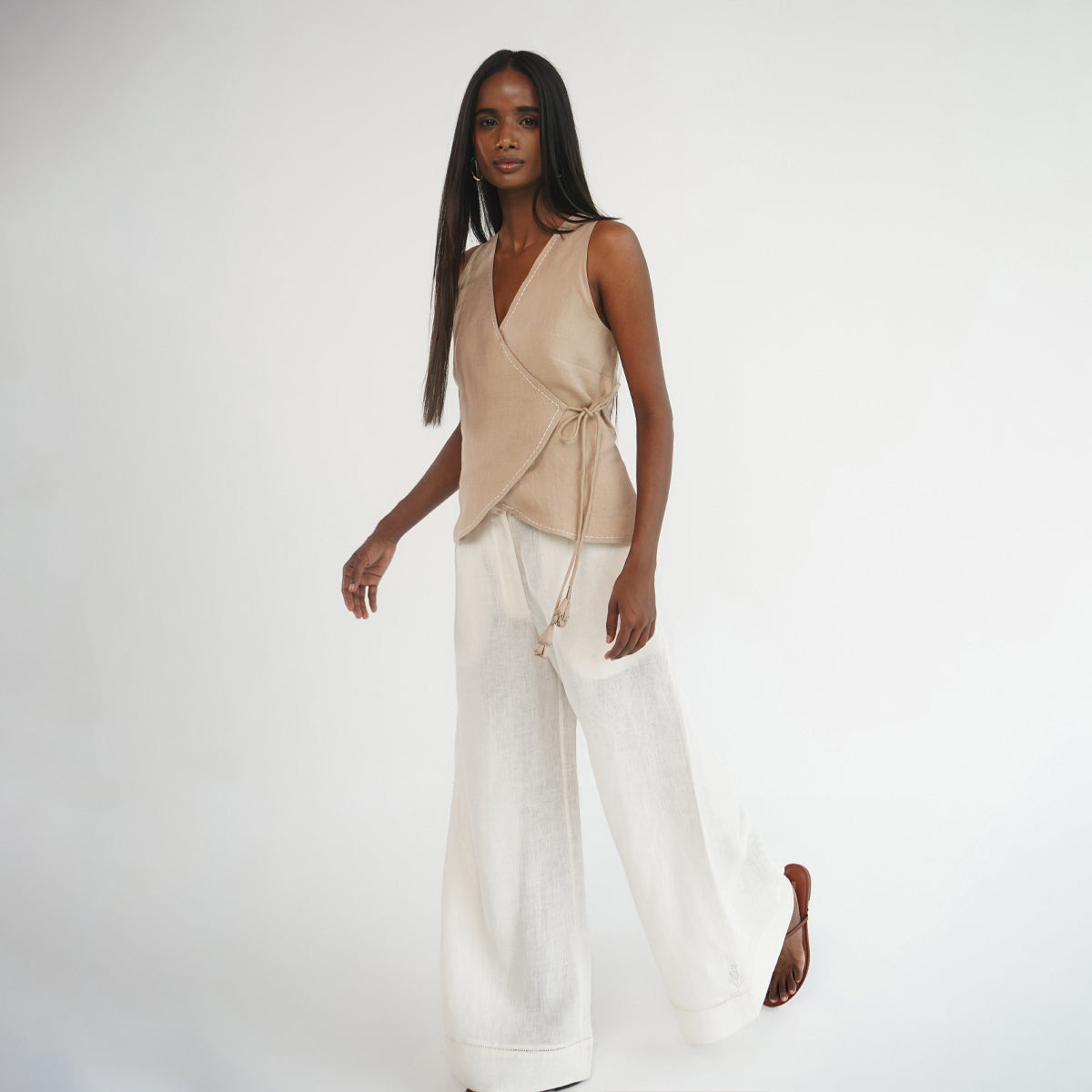 Wildflower Pants - Ivory