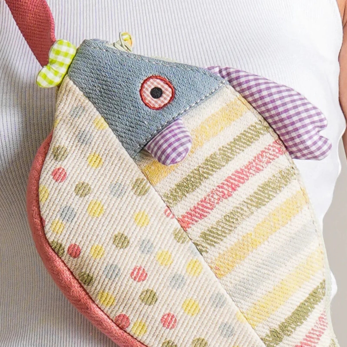 Teacopa-DotTail | Cotton Denim Bag