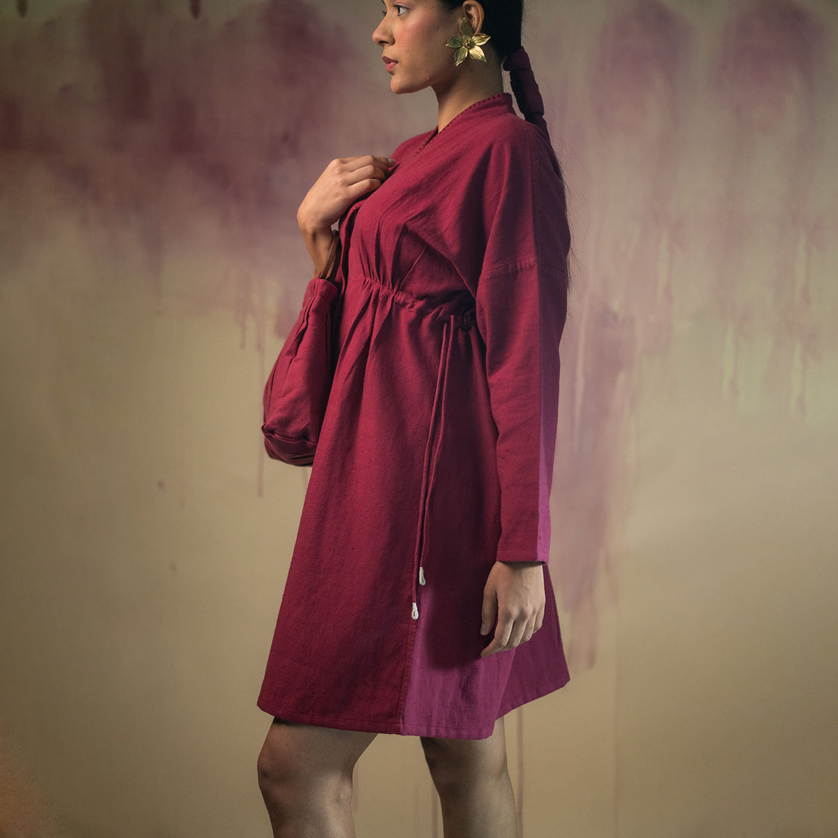 Phosphene Cinched Dress