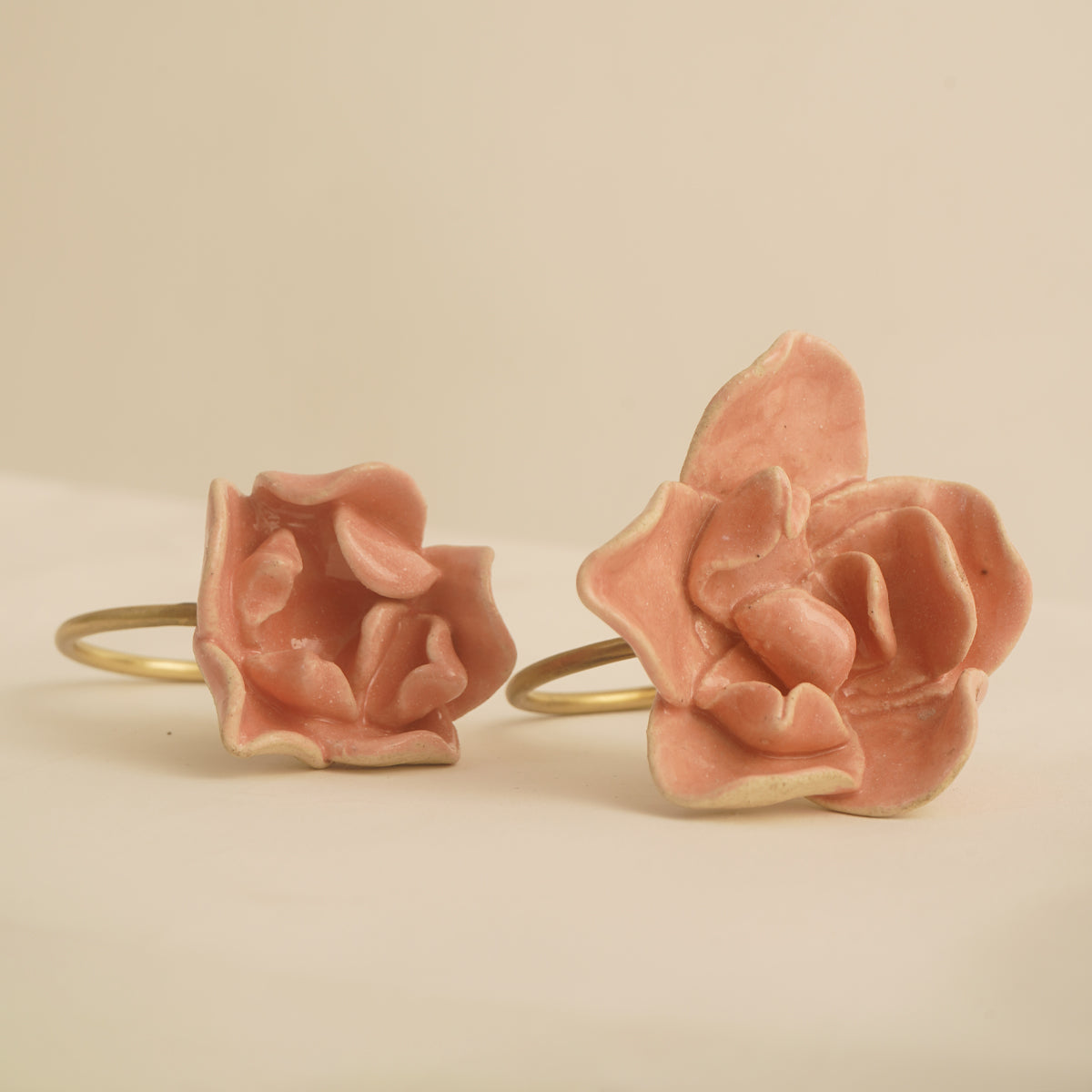 Petal Napkin Ring (Set of 4) - Pink