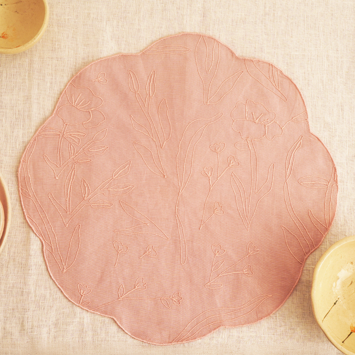 Meadow Placemat (Set of 2) - Pink