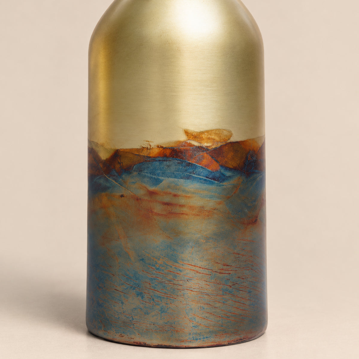 Lustre Planter - Antique Gold