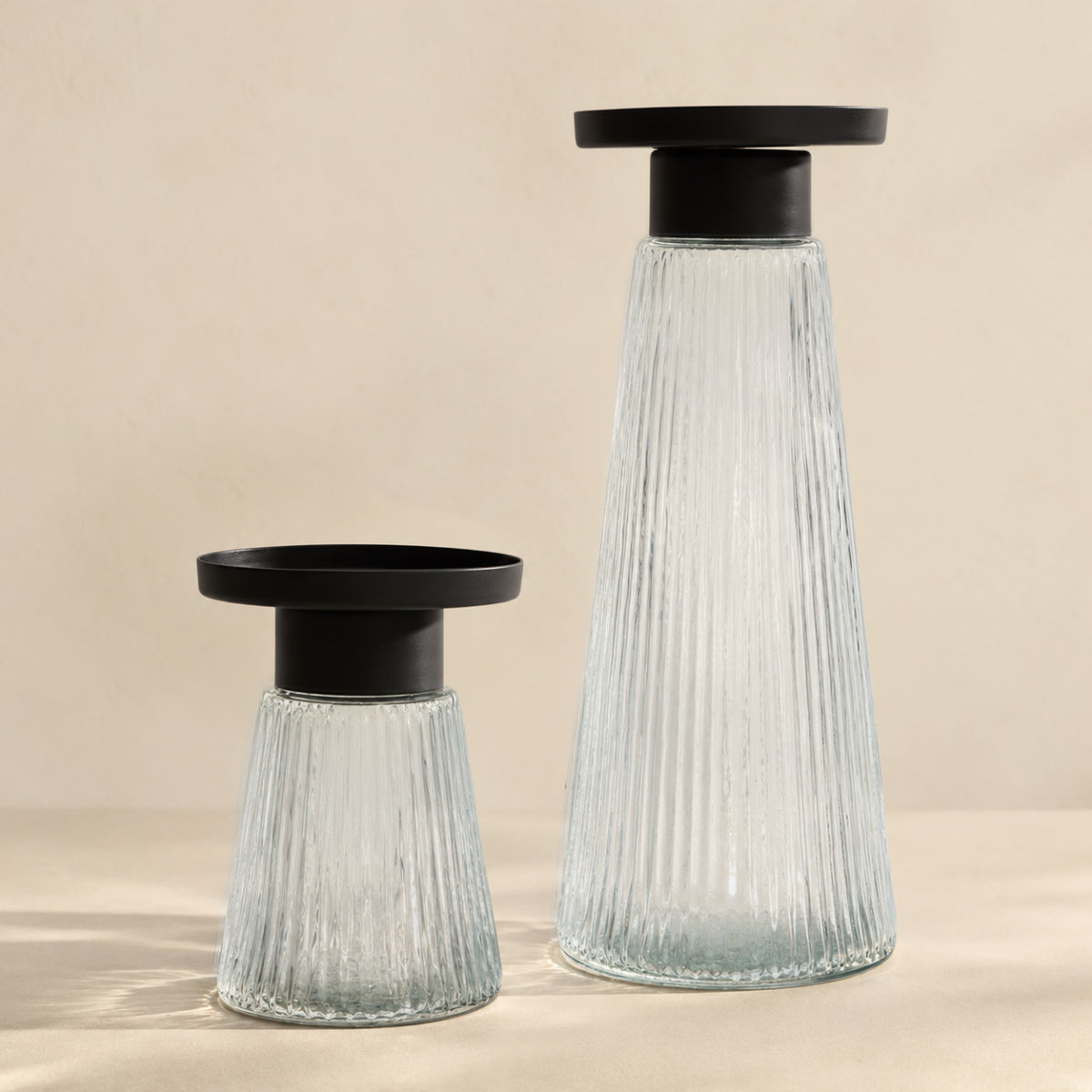 Lumen Candle Holder Big - Clear