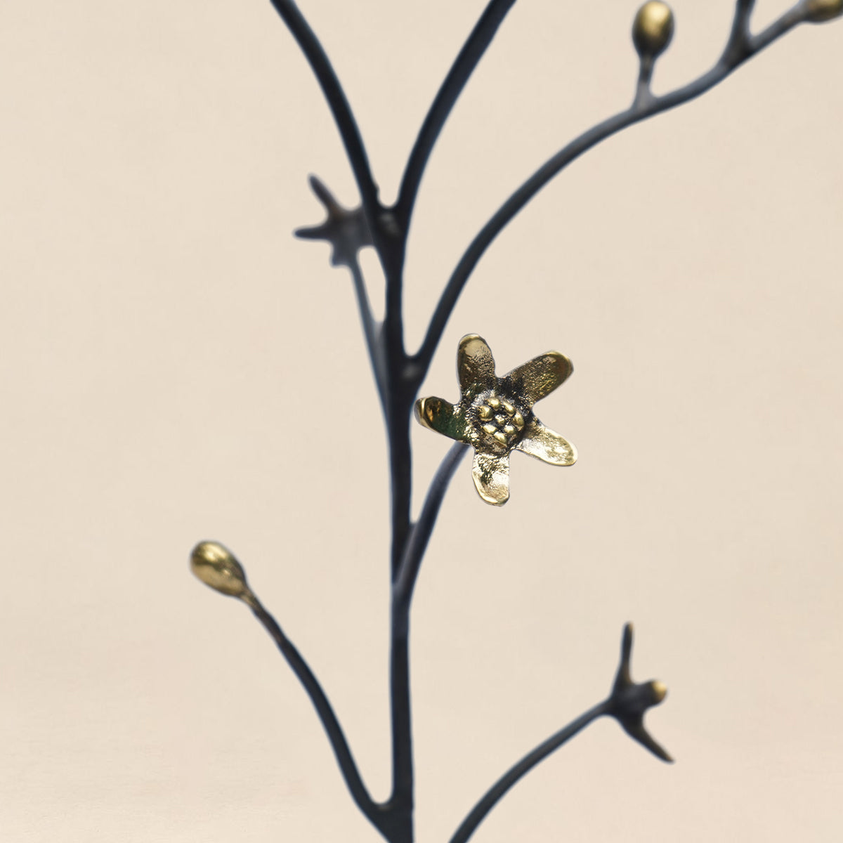 Wildflower Jewelry Holder - Black