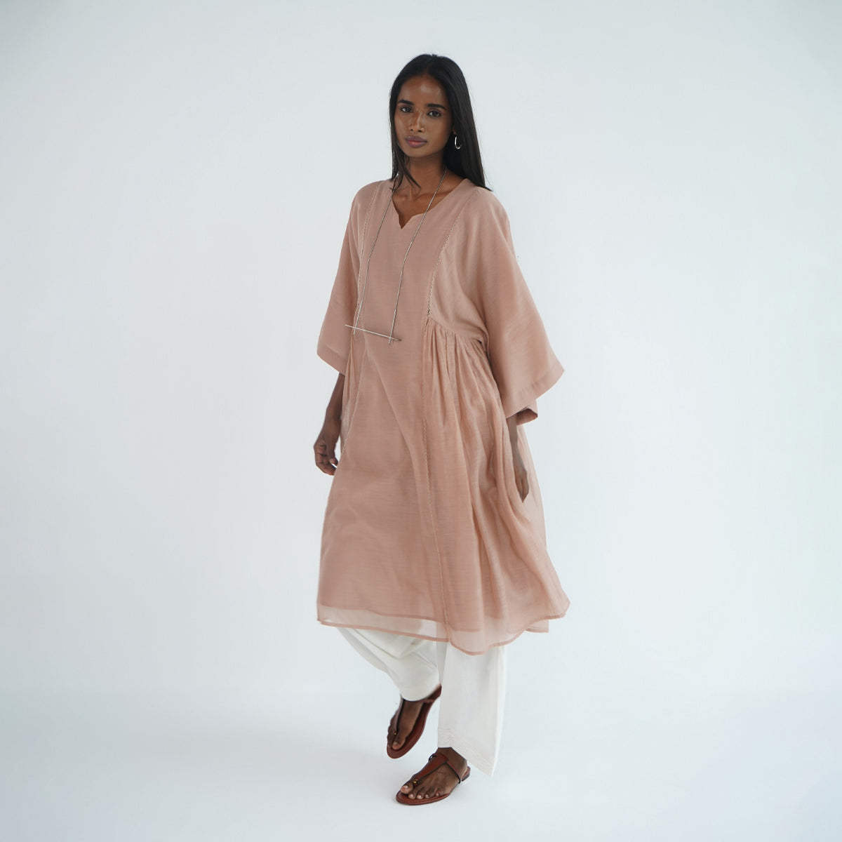 Choga Kurta - Dusty Pink