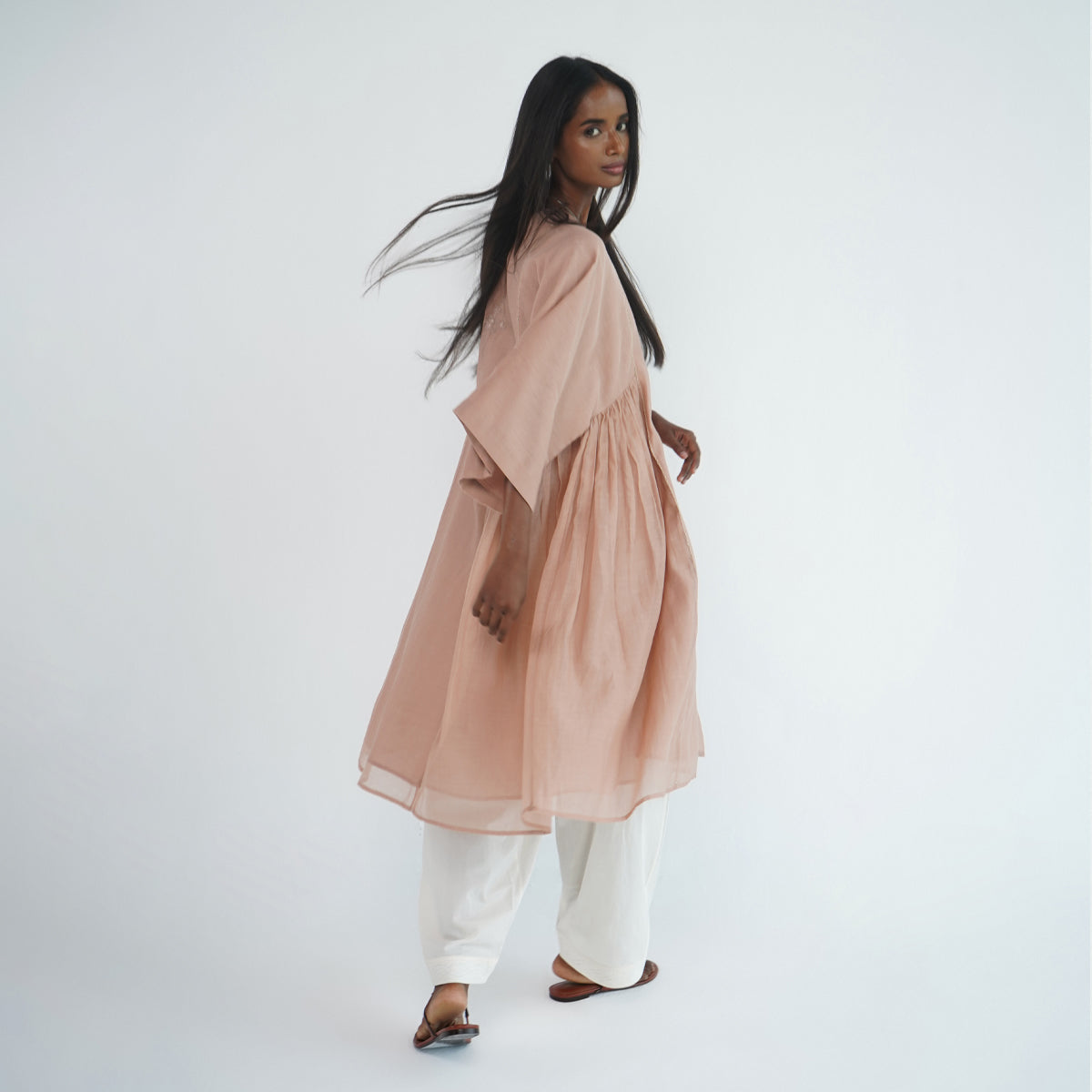 Choga Kurta - Dusty Pink