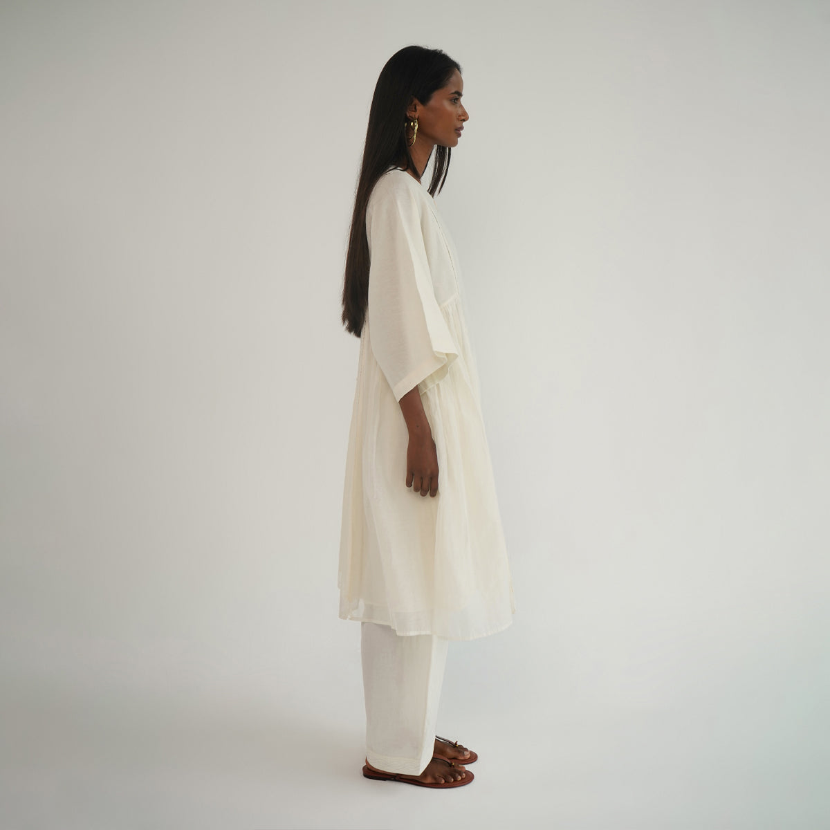 Choga Kurta - Ivory