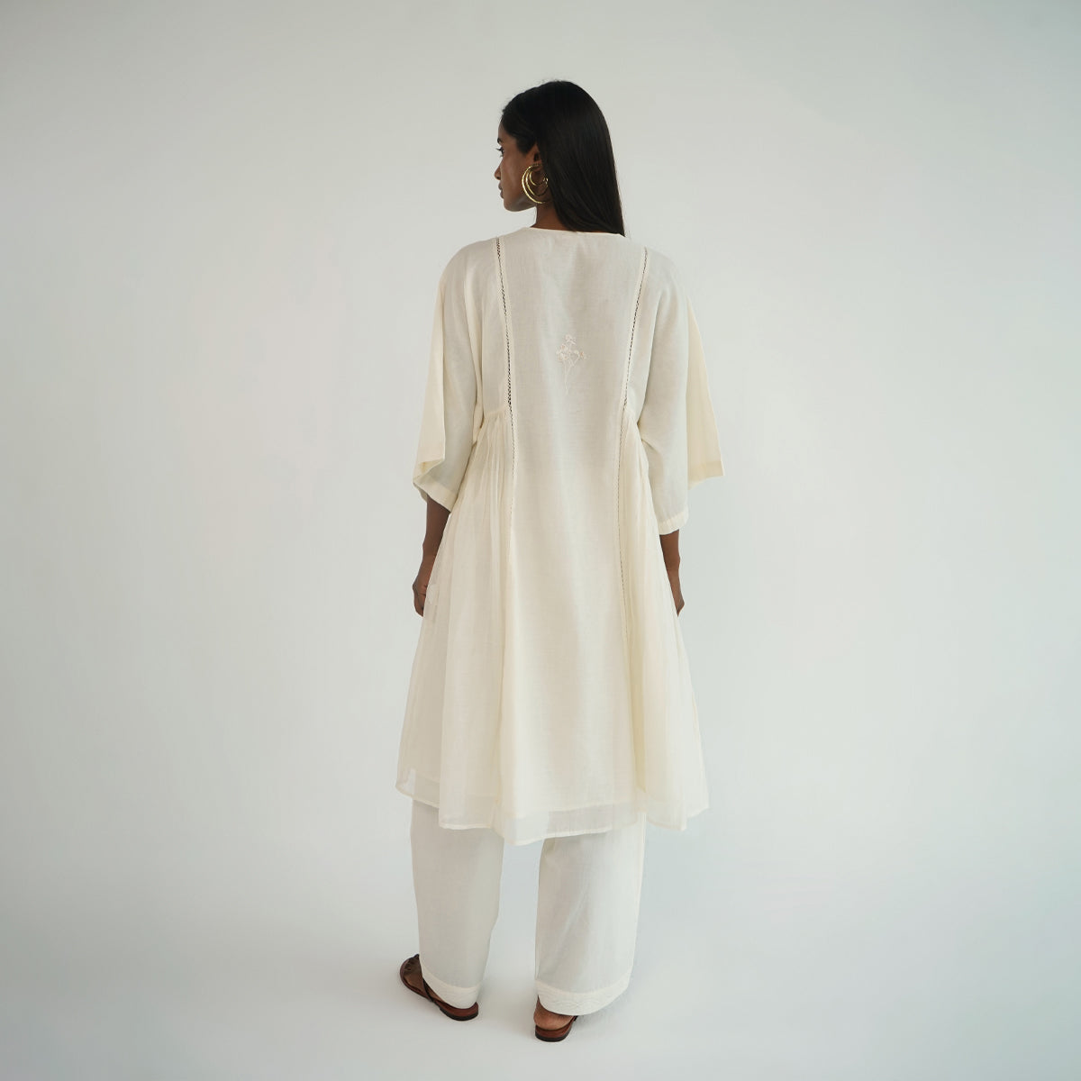 Choga Kurta - Ivory