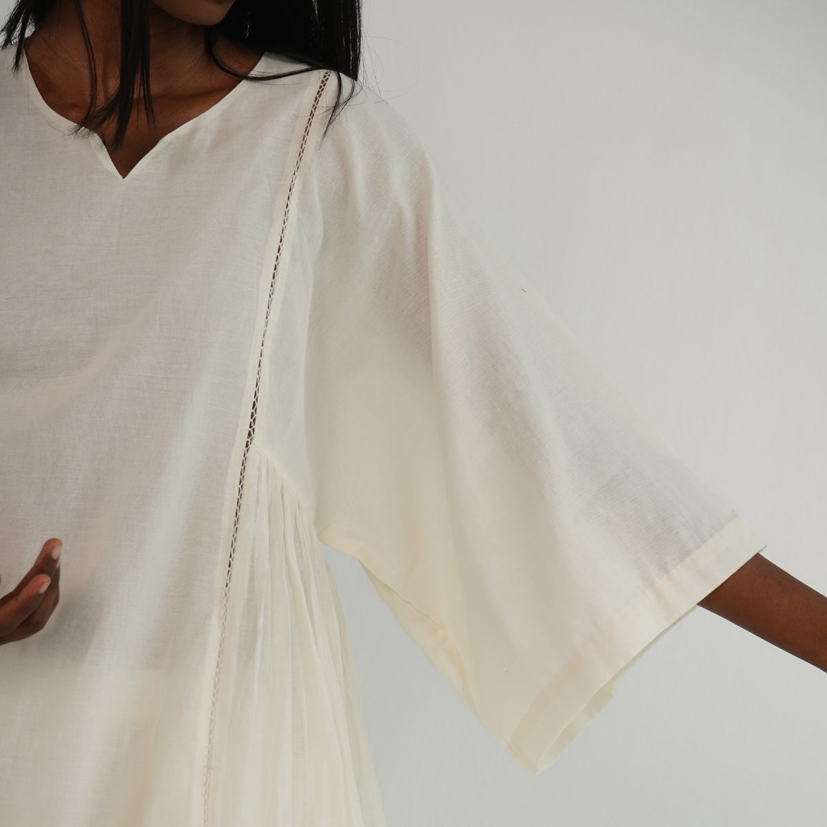 Choga Kurta - Ivory
