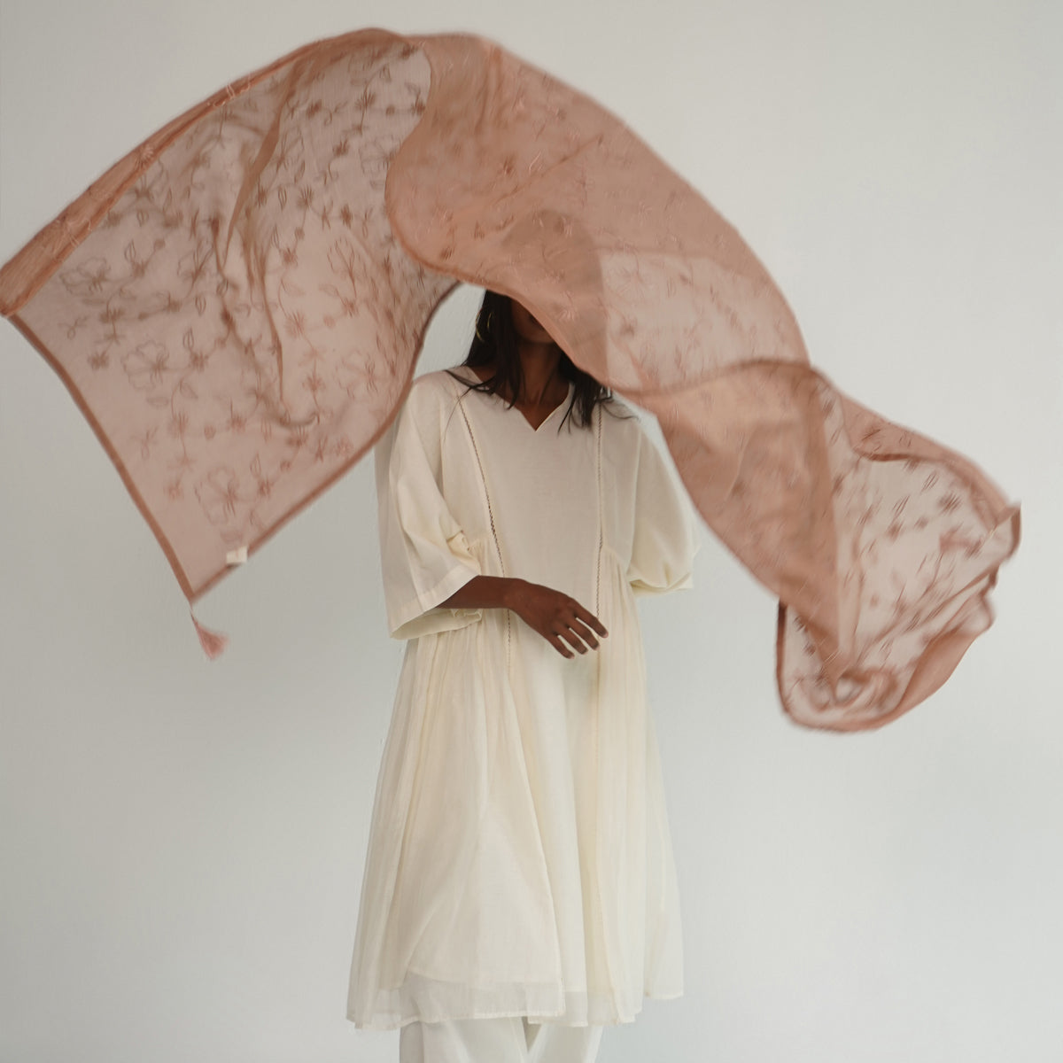 Choga Kurta - Ivory