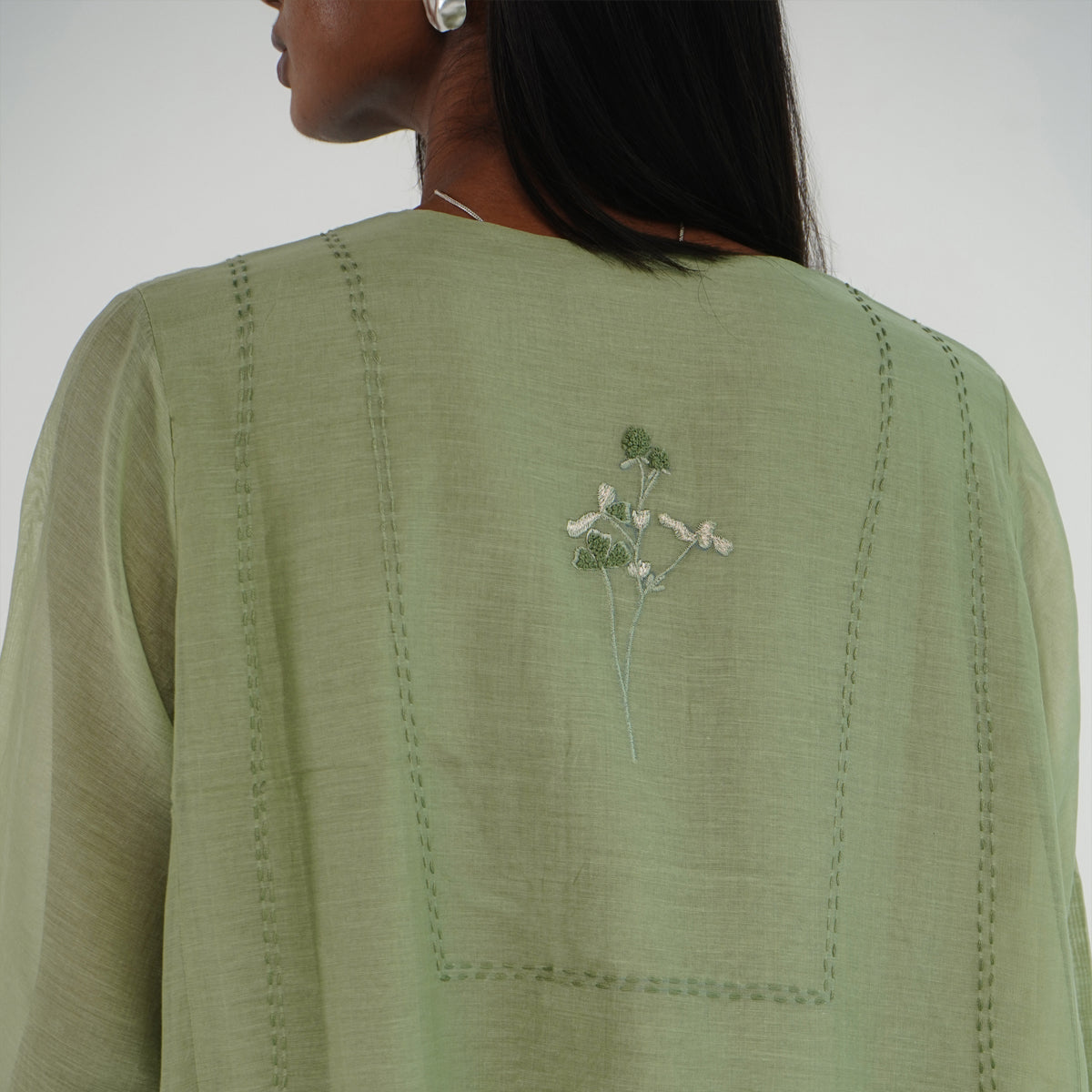 Noon Kurta - Green