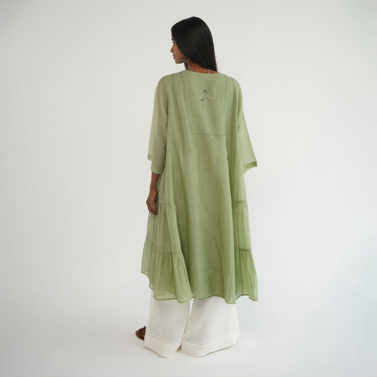 Noon Kurta - Green