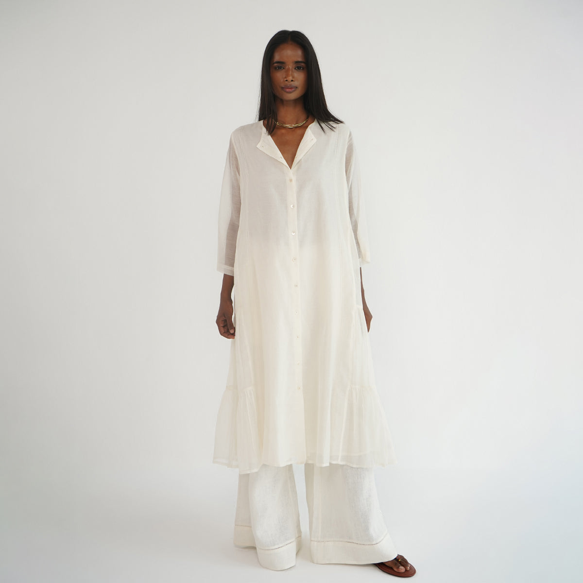 Noon Kurta - Ivory
