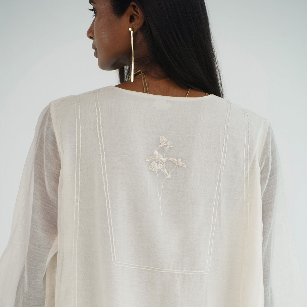 Noon Kurta - Ivory
