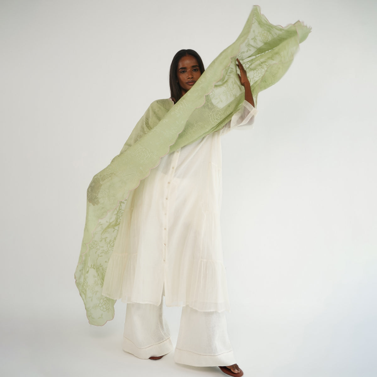 Noon Kurta - Ivory