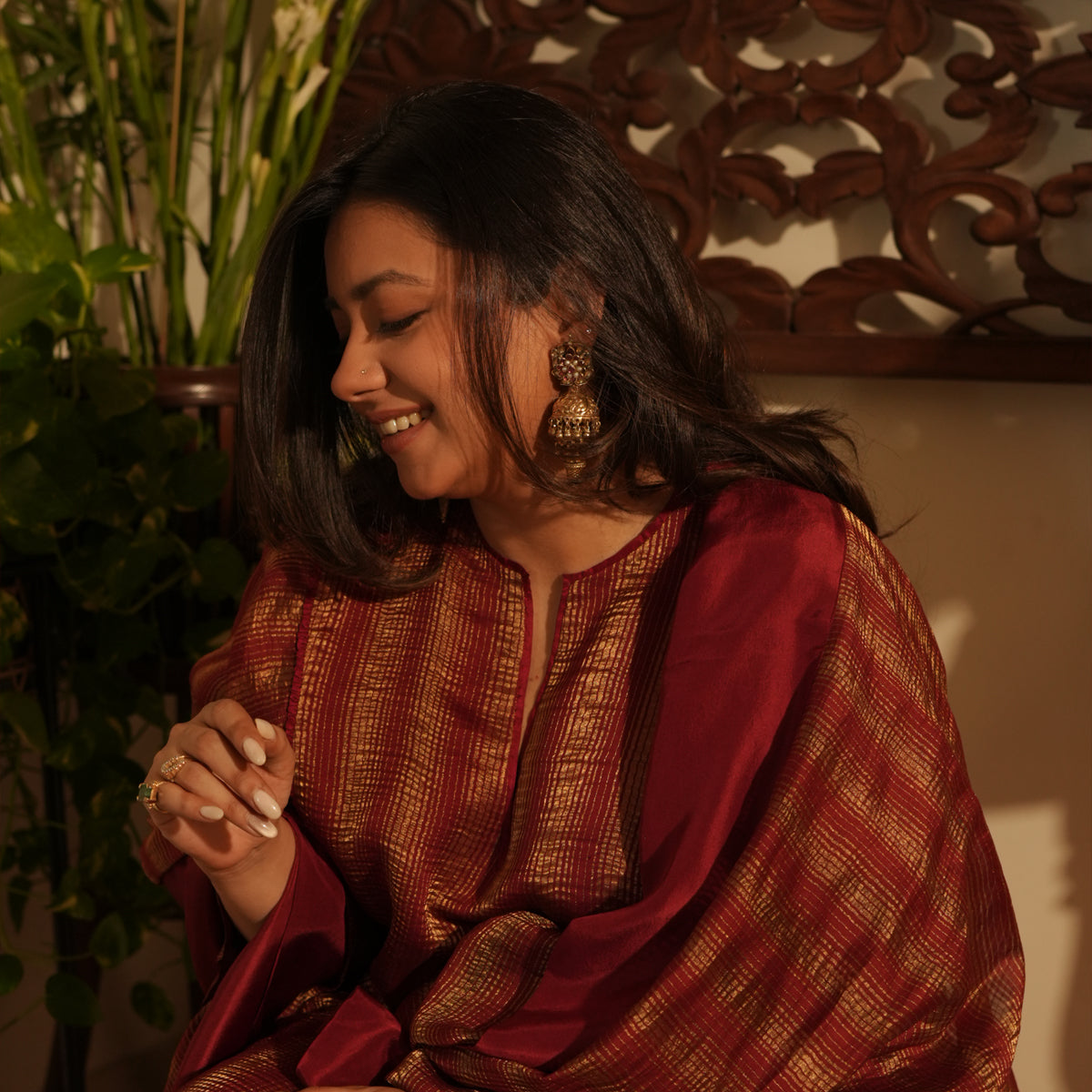 Ira Stripe Kurta Set