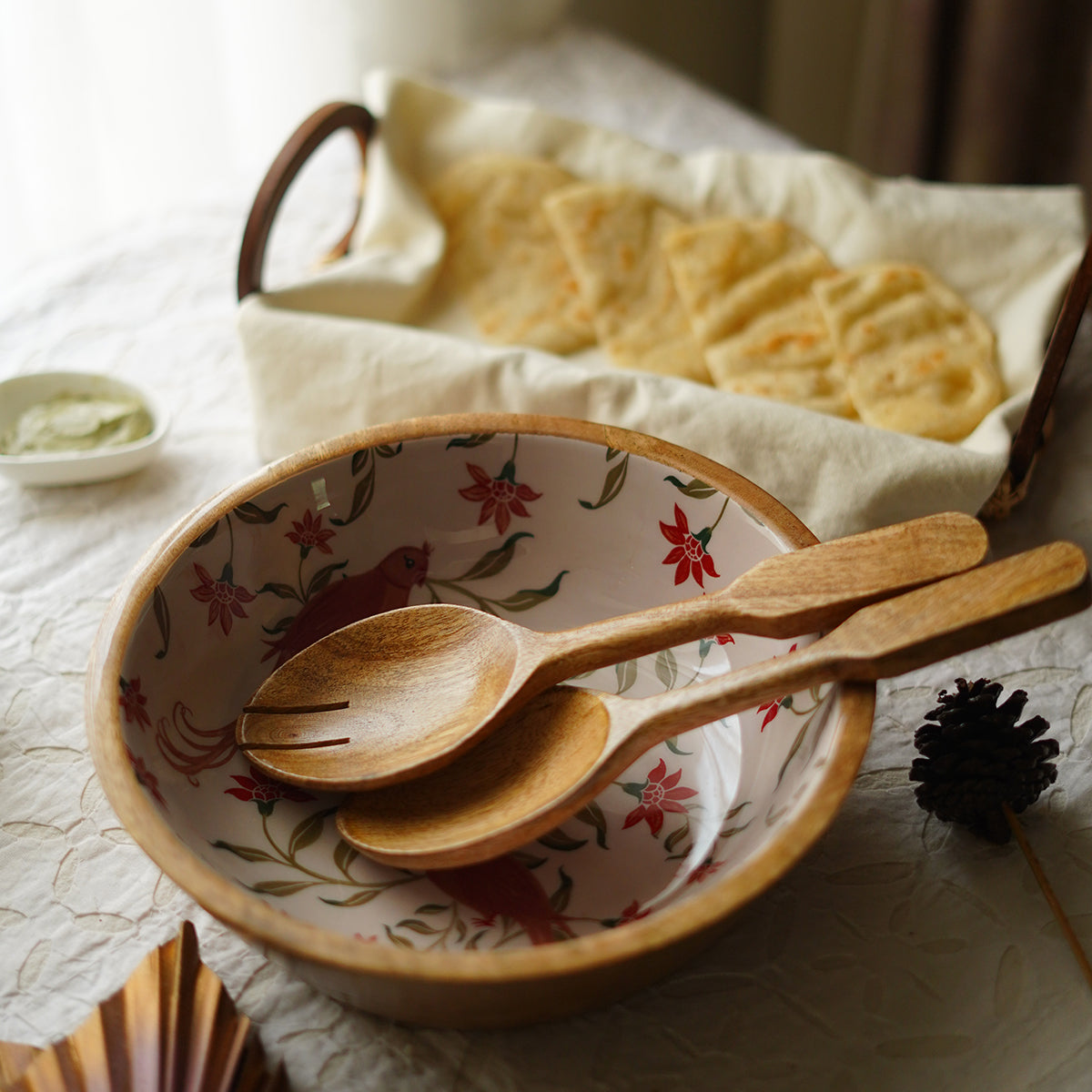 Bird Jaal Serving Bowl