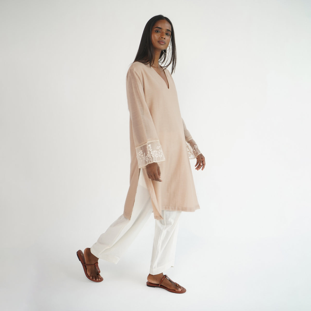 Aflot Tunic - Taupe