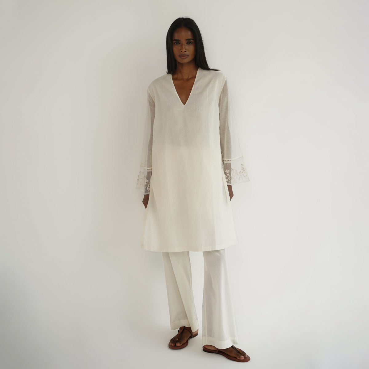 Aflot Tunic - Ivory