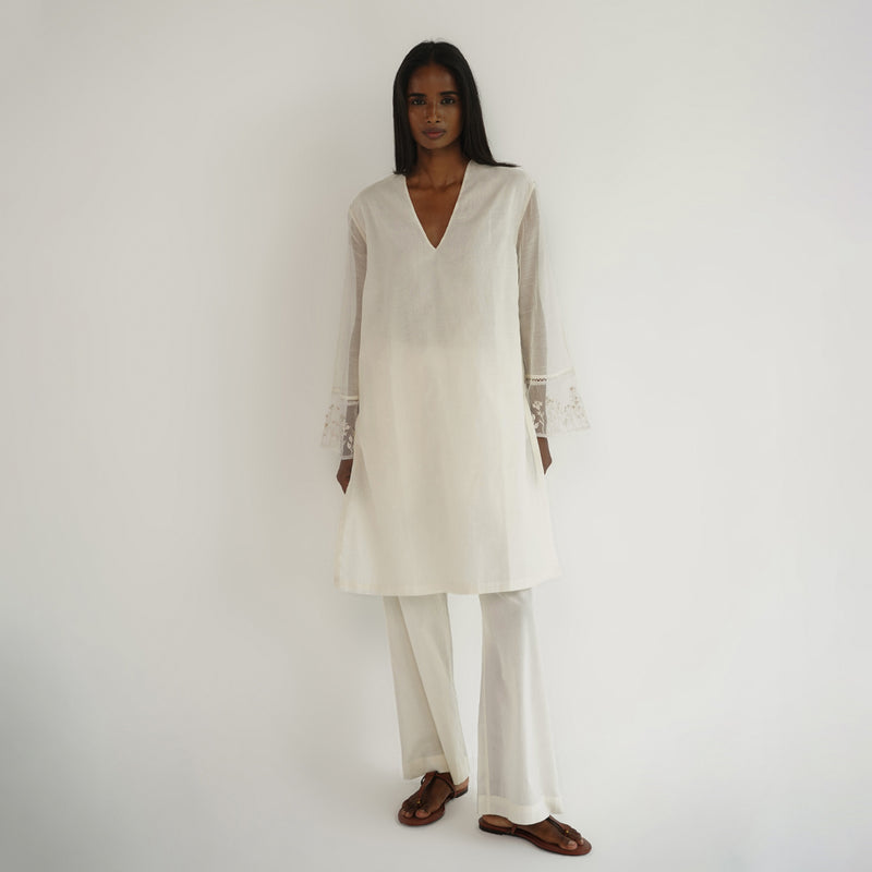 Aflot Tunic - Ivory