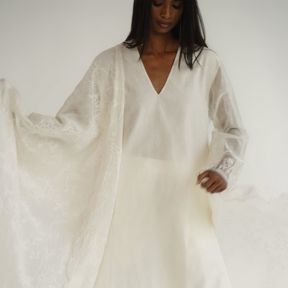 Aflot Tunic - Ivory