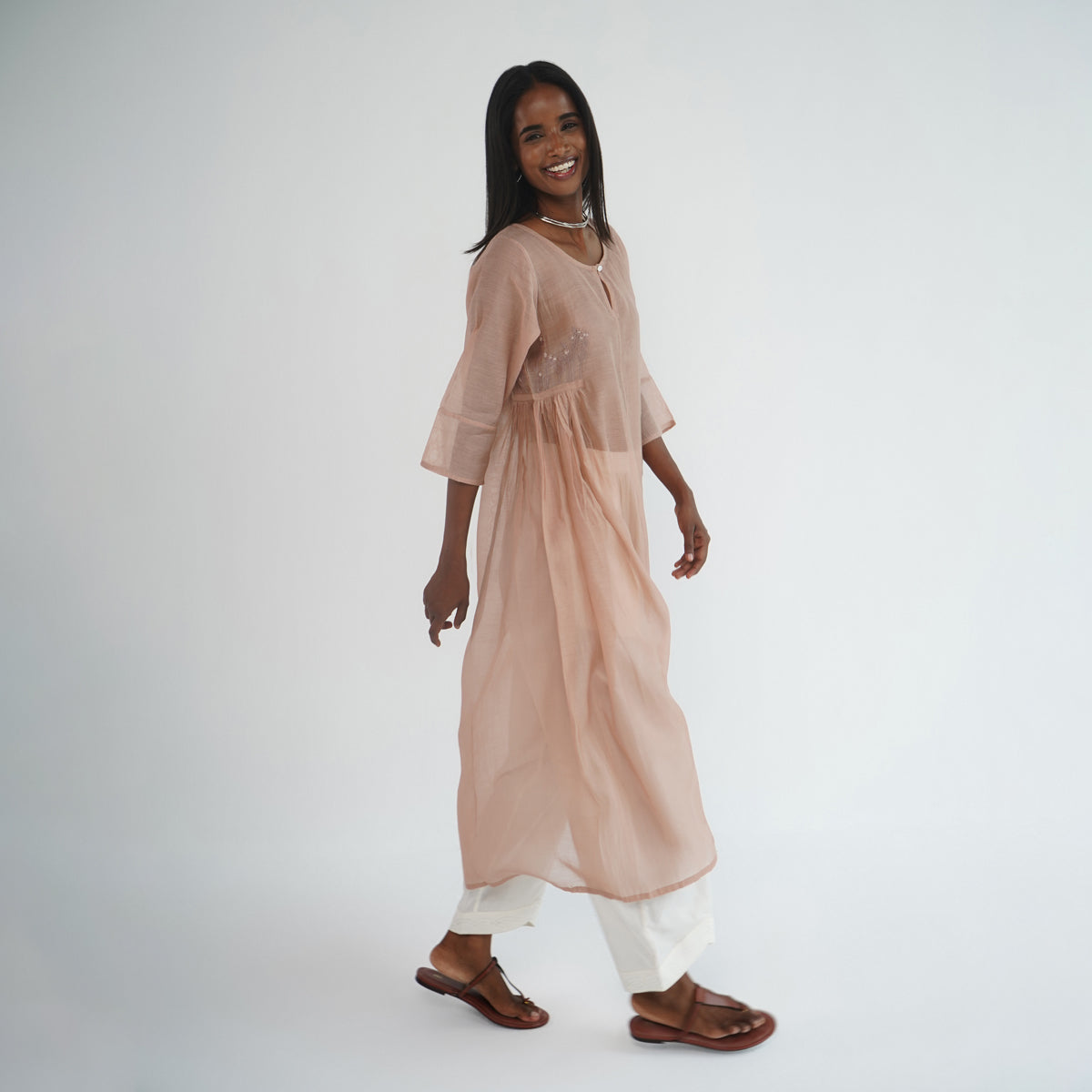 Rishi Kurta - Dusty Pink