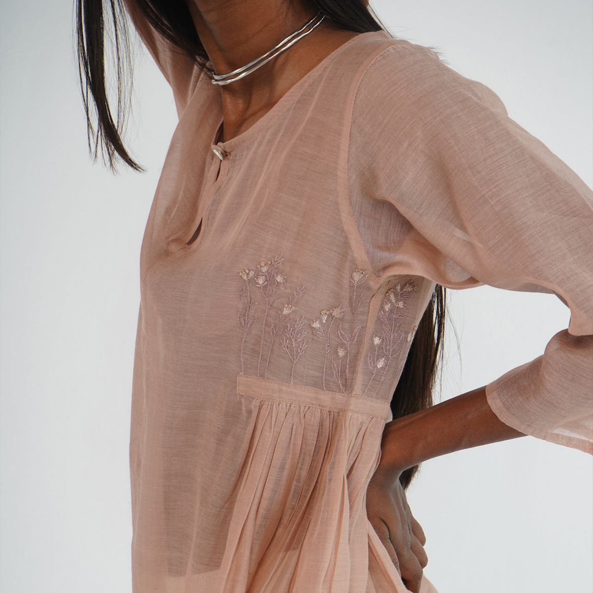 Rishi Kurta - Dusty Pink
