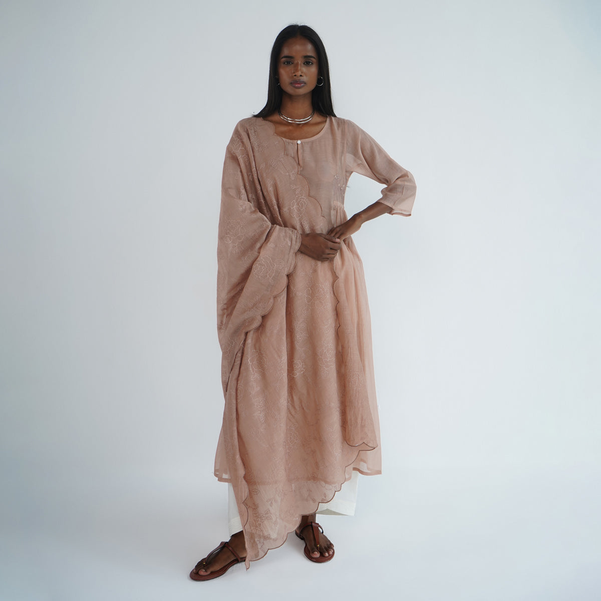 Rishi Kurta - Dusty Pink